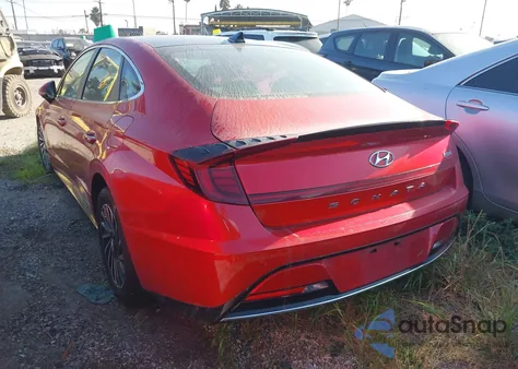 2020 Hyundai Sonata Hybrid/Limited from USA, damaged, VIN KMHL54JJXLA010476